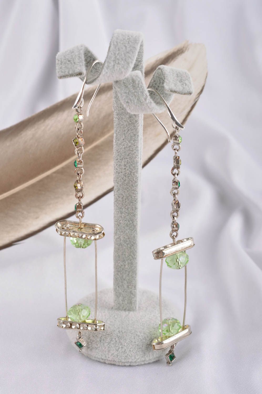 Handmade earrings fashion jewelry dangling earrings best gifts for women photo 1