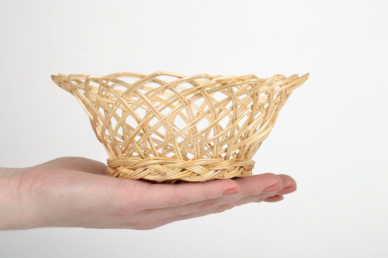 Handmade basket for bread photo 5