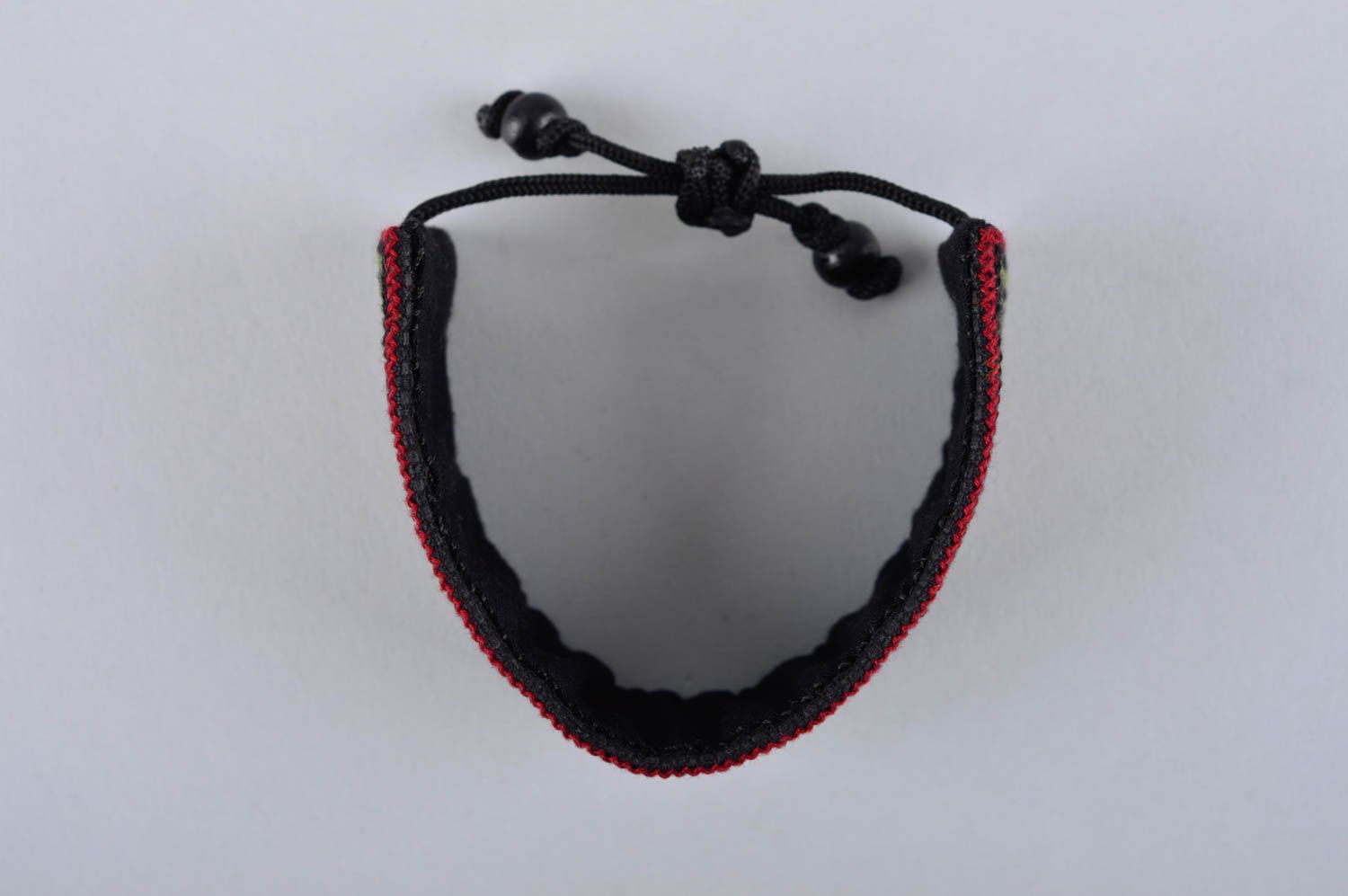 Pulsera étnica bordada artesanal accesorio para mujeres regalo original foto 3