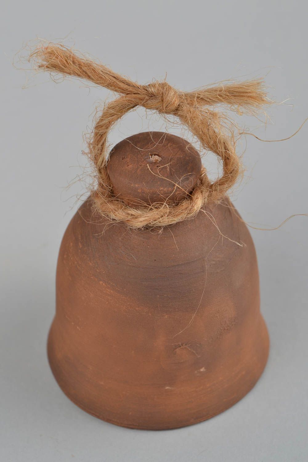 Campanello originale fatto a mano campanella in ceramica elemento decorativo
 foto 5