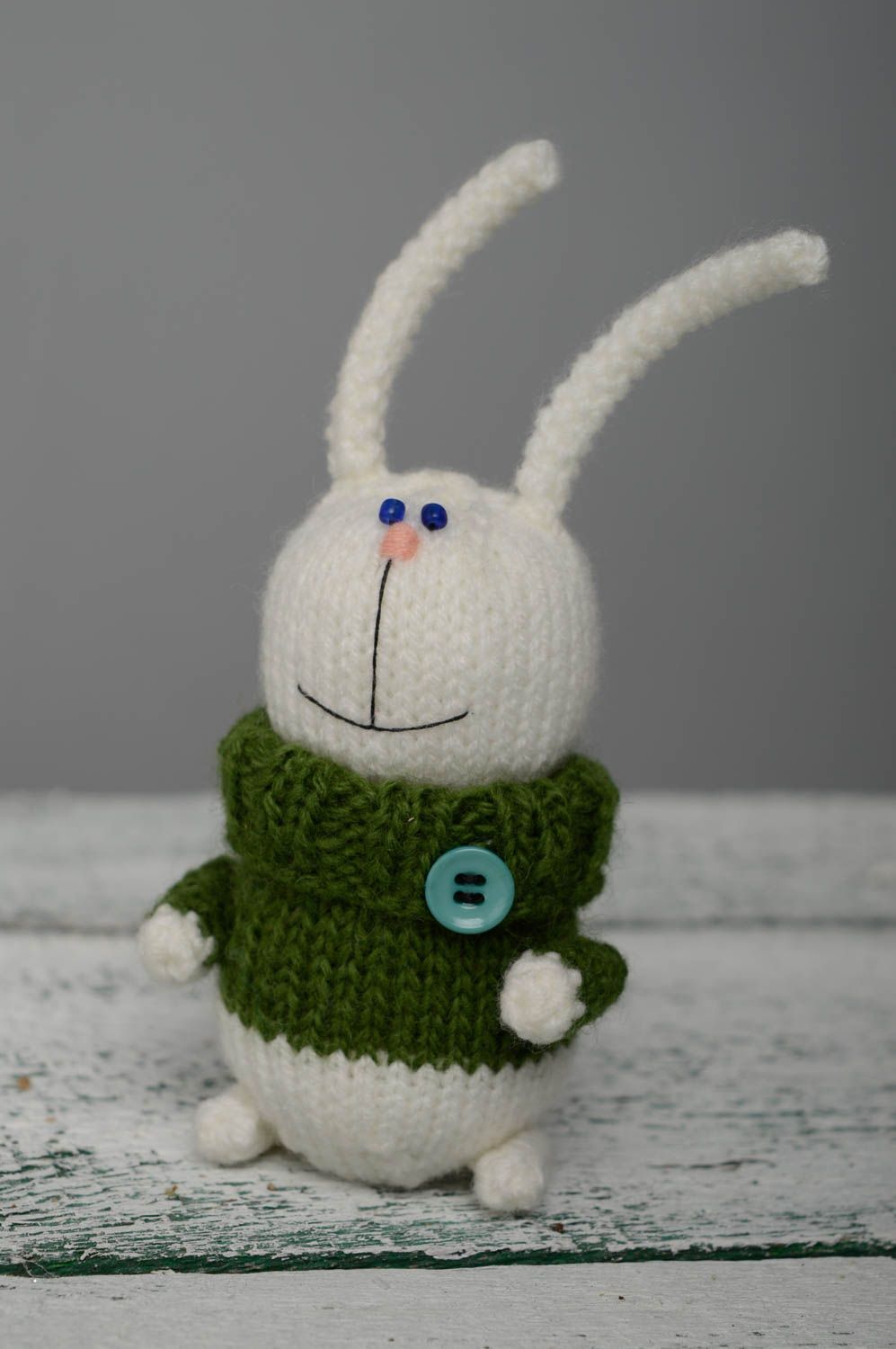 Crochet soft toy Hare photo 1