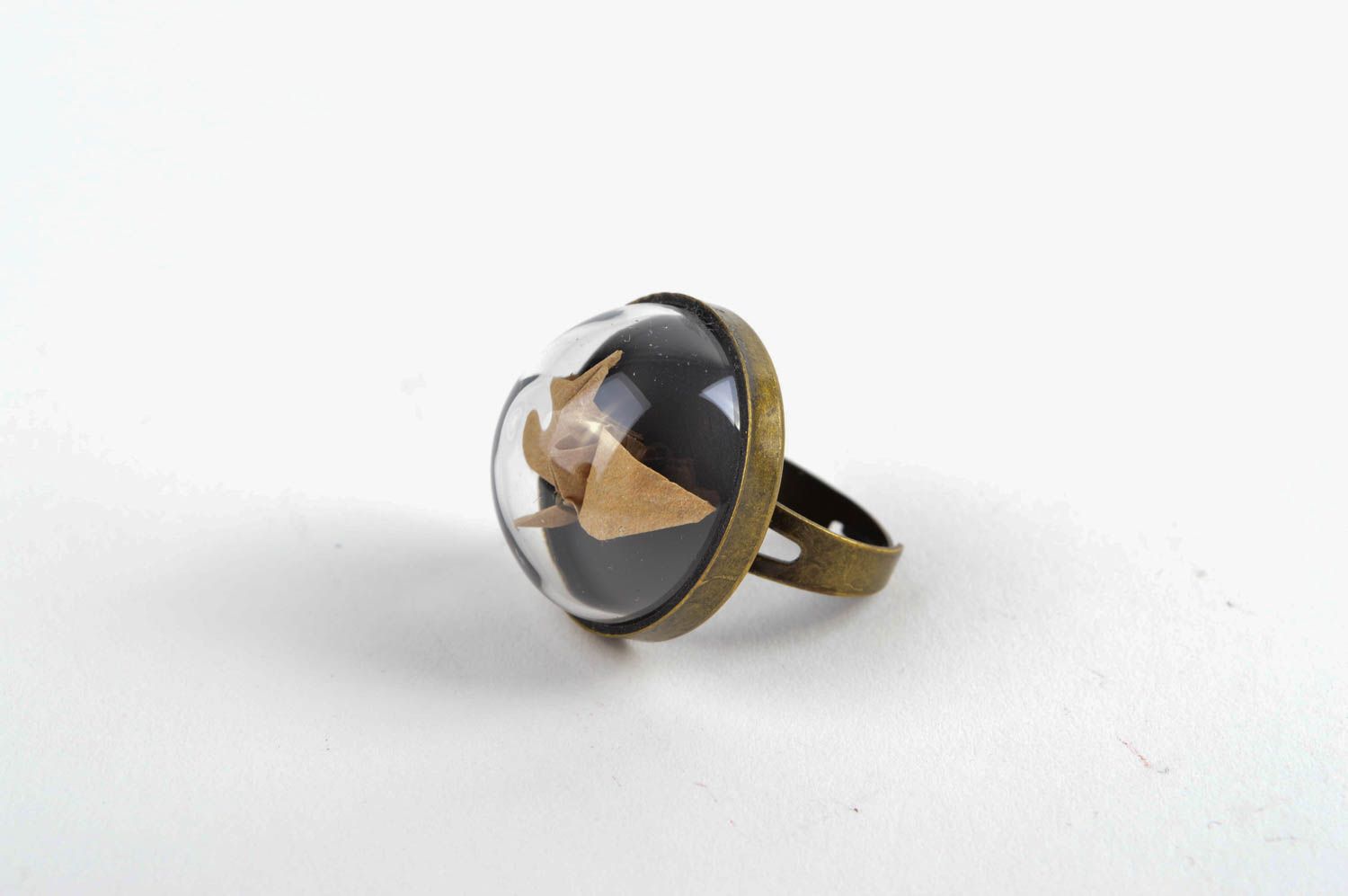 Красивое кольцо ручной работы элитная бижутерия необычное кольцо авторское фото 1