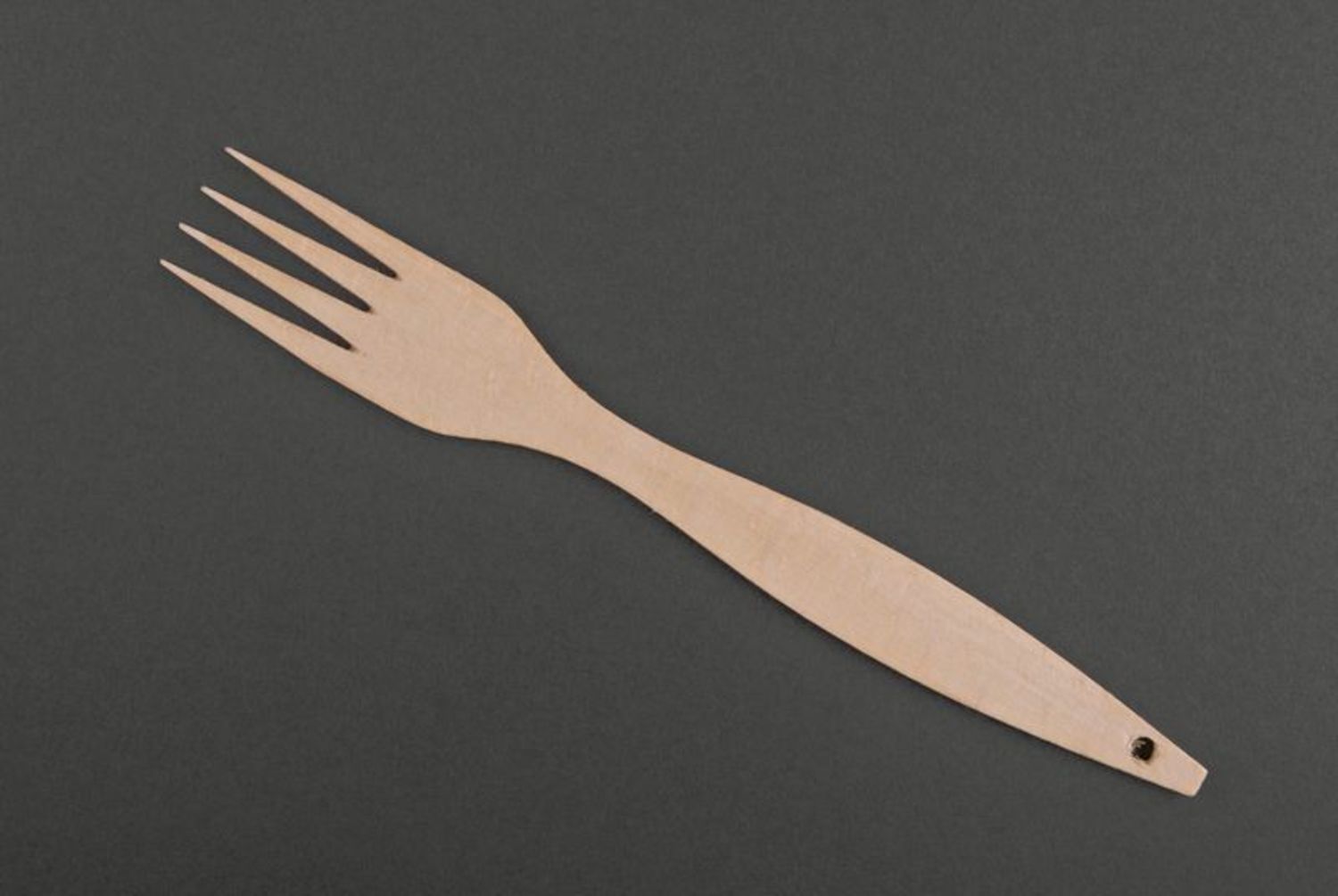 Table wooden fork  photo 2
