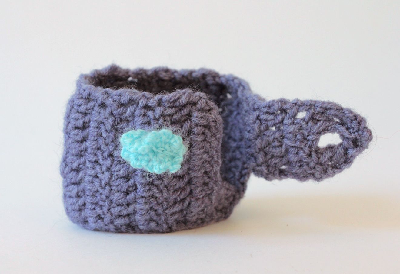 Woolen case for cups  photo 4