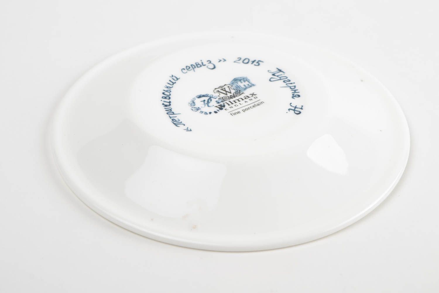 Ceramic handmade plate beautiful small saucer unusual clay kitchenware photo 5