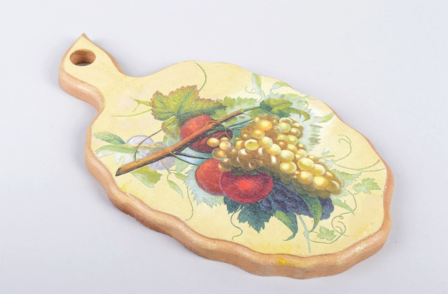 Tabla de cocina hecha a mano de madera utensilio de cocina regalo para mujer  foto 1