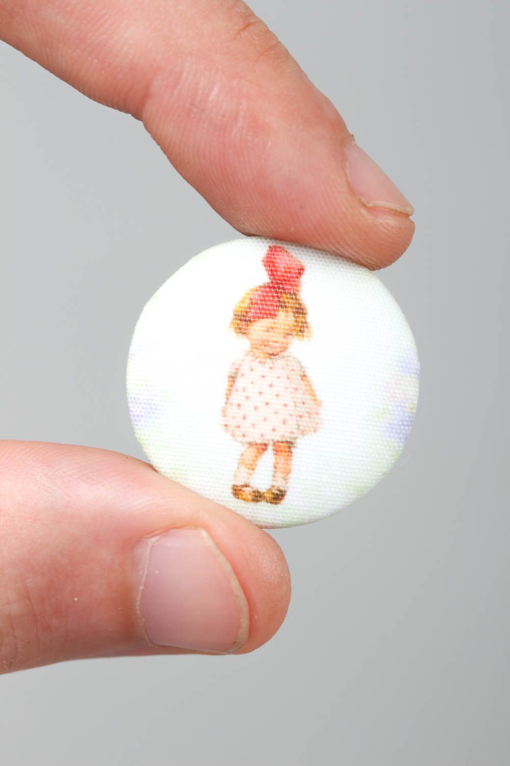 Botón de plástico artesanal regalo original accesorio de moda para niña foto 5