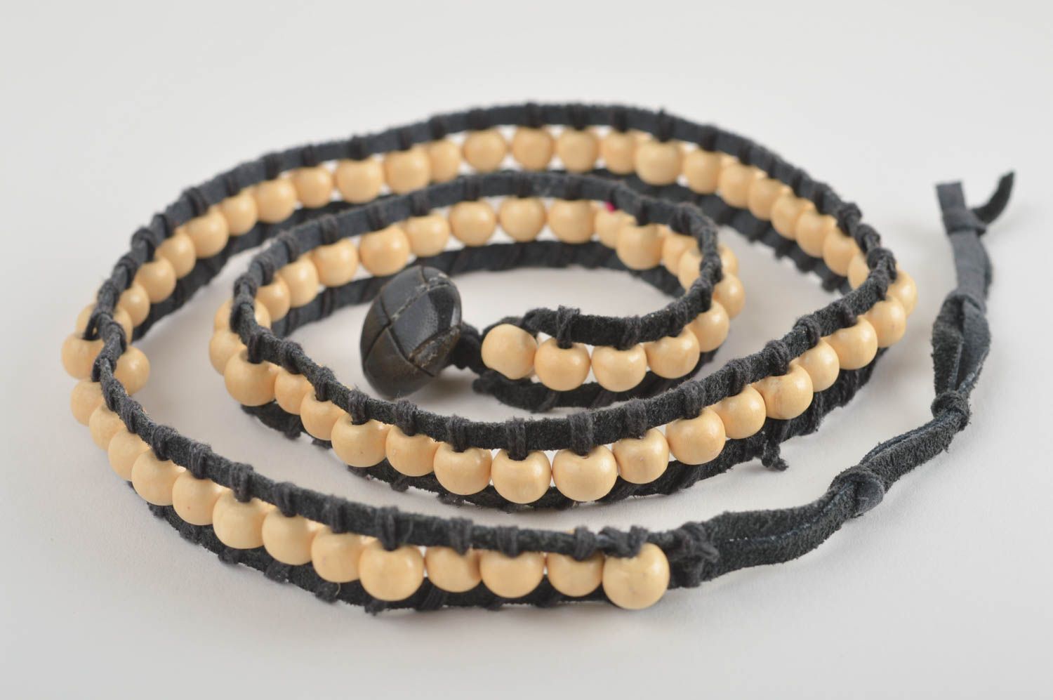 Handmade Armband geflochten Designer Schmuck Perlen Armband Geschenk für Frau foto 5