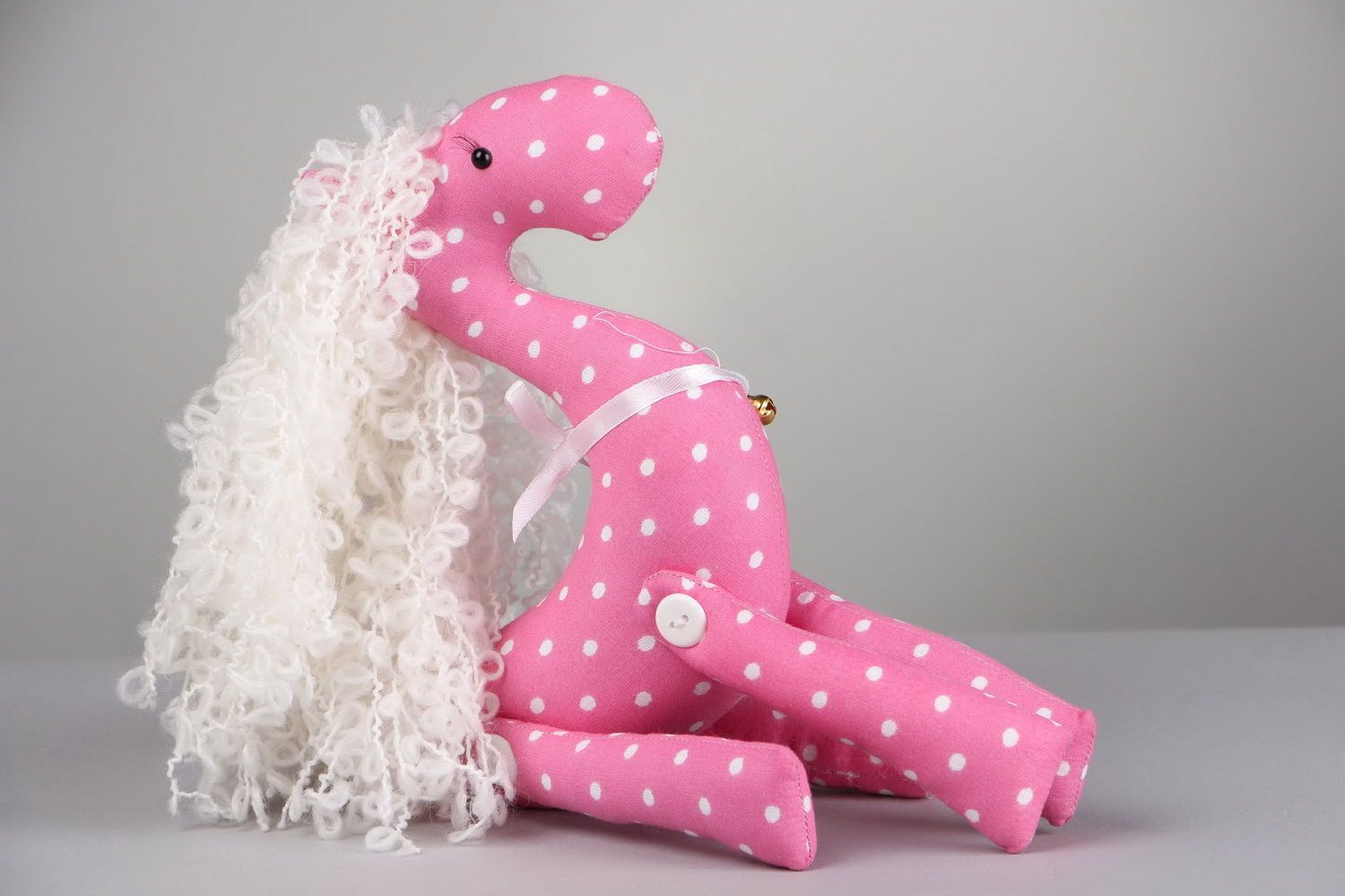 Toy Pink horse photo 2