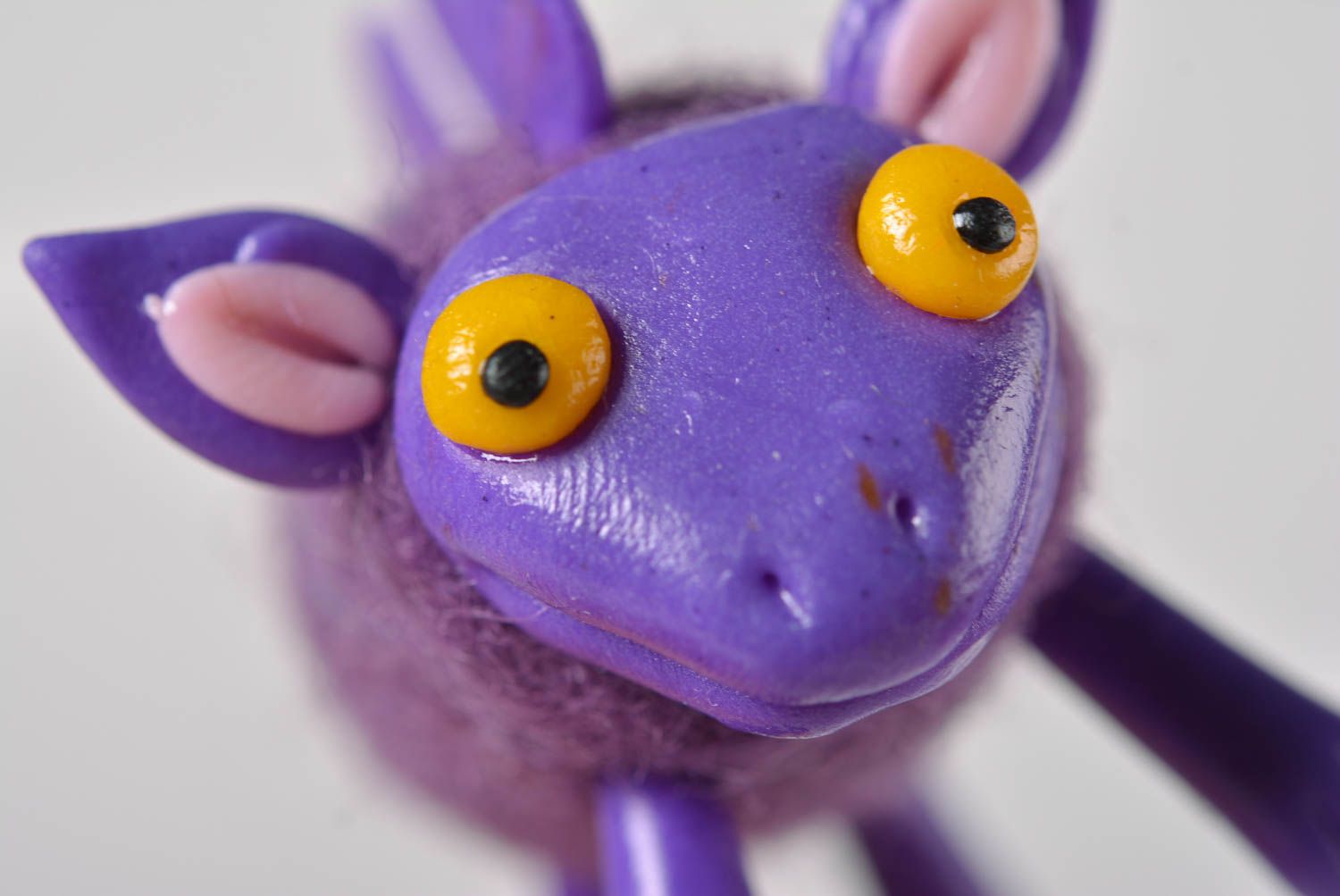 Handmade Spielzeug Dinosaurier gefilzte Figur Geschenkidee für Kinder  foto 2