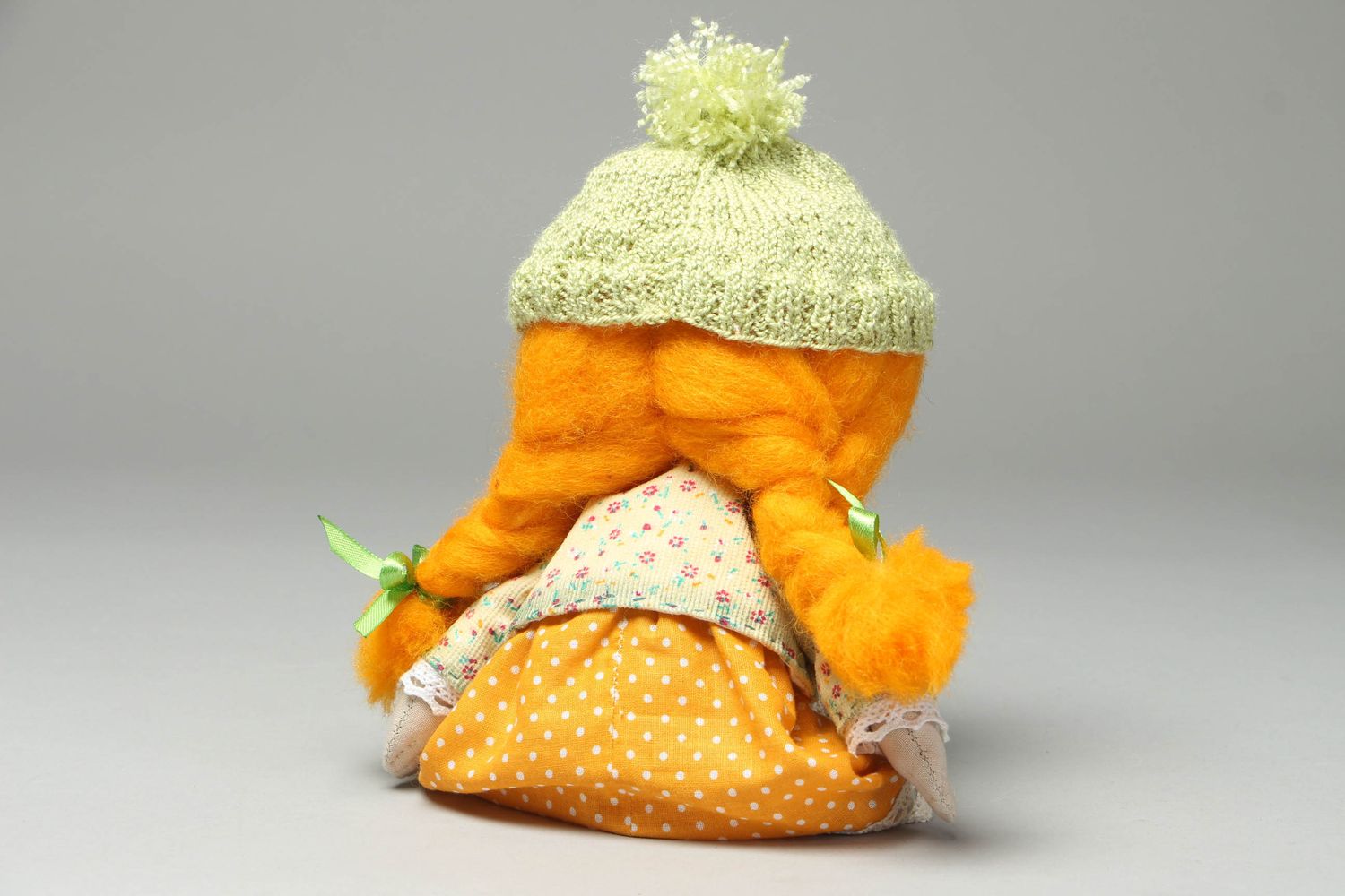 Designer Puppe aus Stoff handmade schön Kinderzimmer Deko Geschenke für Kinder foto 3
