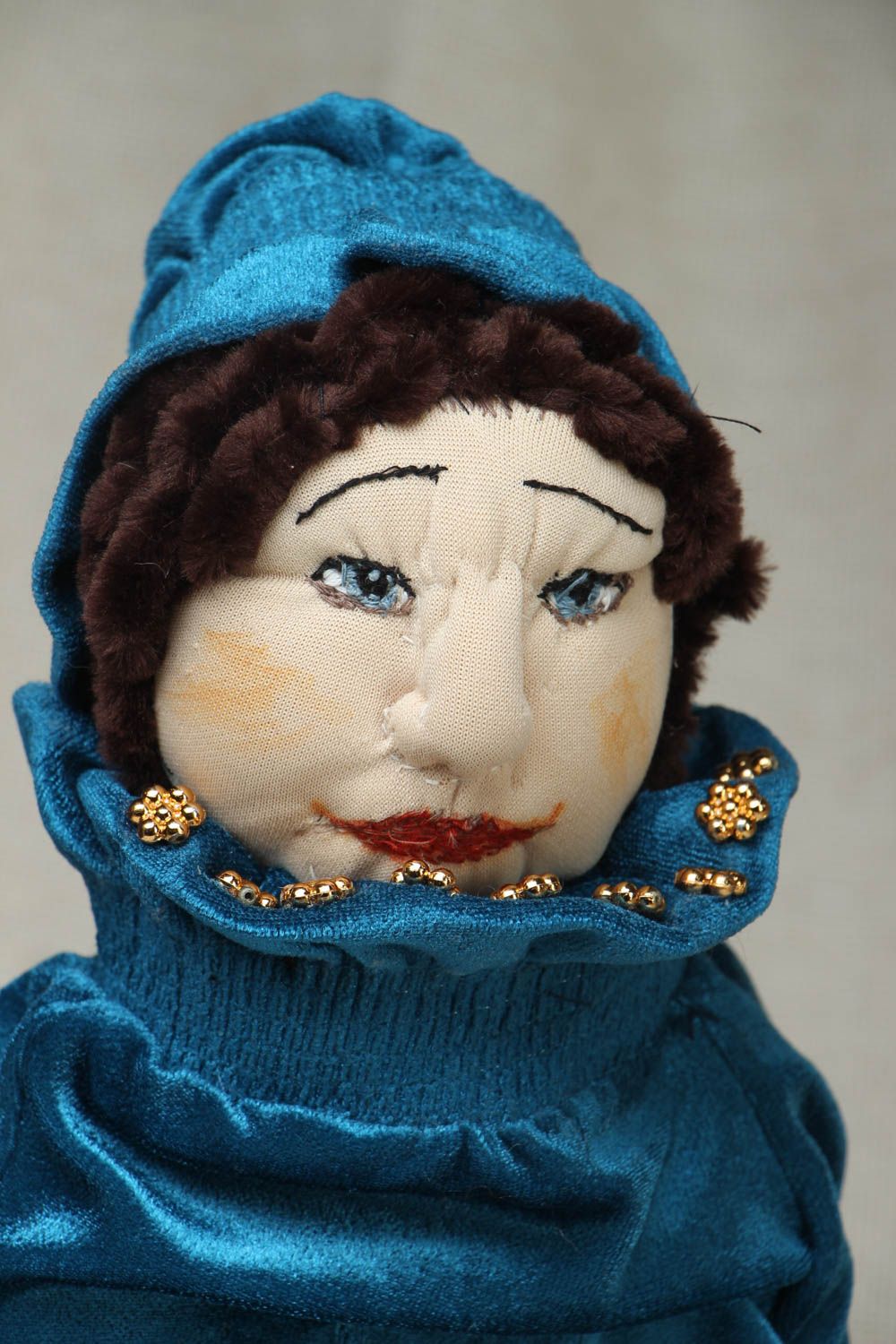 Muñeca de autor artesanal Fatima foto 2