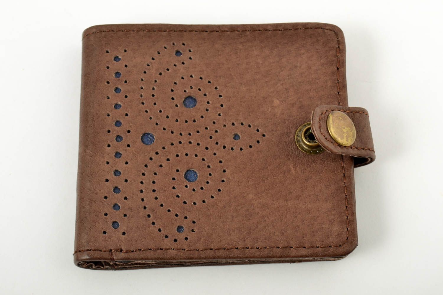 Mens leather wallet handmade leather goods mens accessories designer wallets photo 3