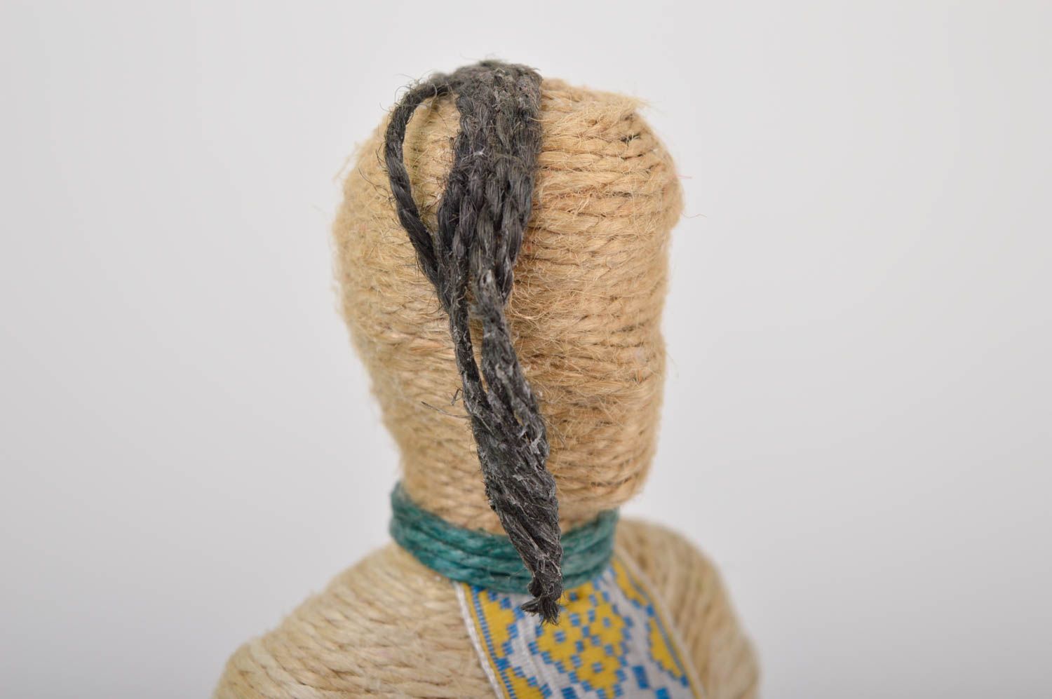 Figura original hecha a mano muñeca artesanal étnica objeto decorativo foto 3