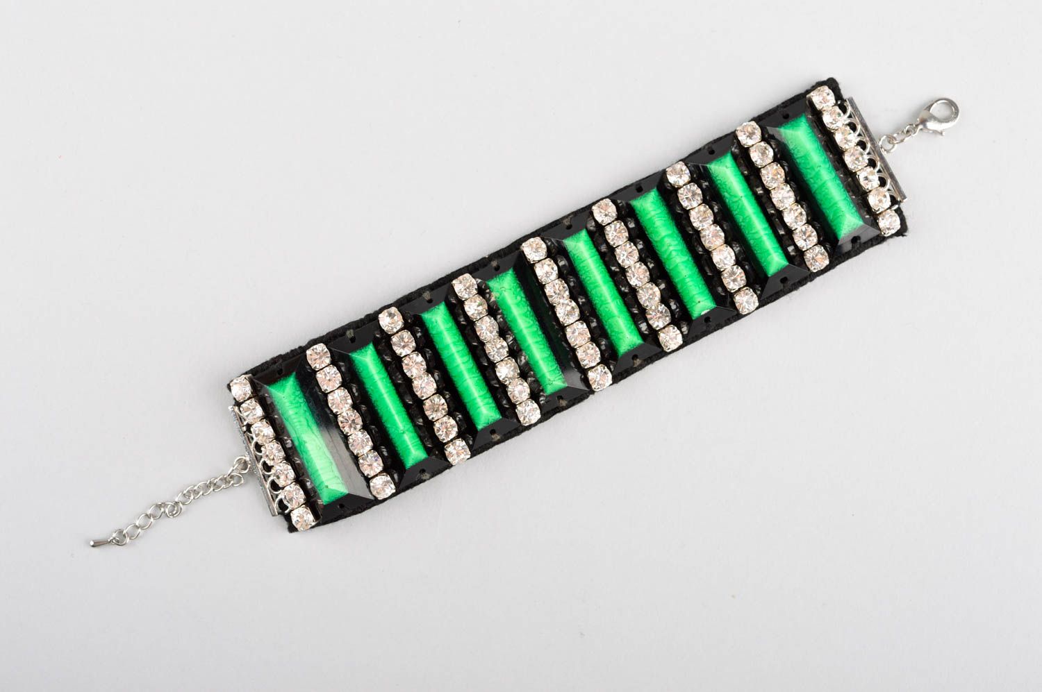 Designer earrings handmade bracelet unusual jewelry set for women neci gift photo 2