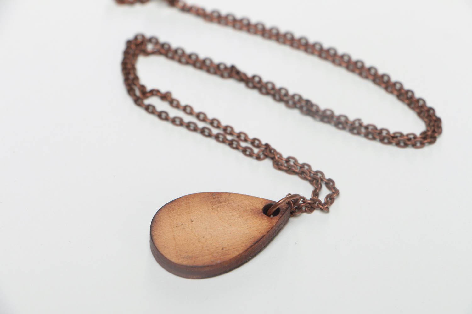 Homemade jewelry pendant necklace wooden jewelry designer accessories cool gifts photo 4