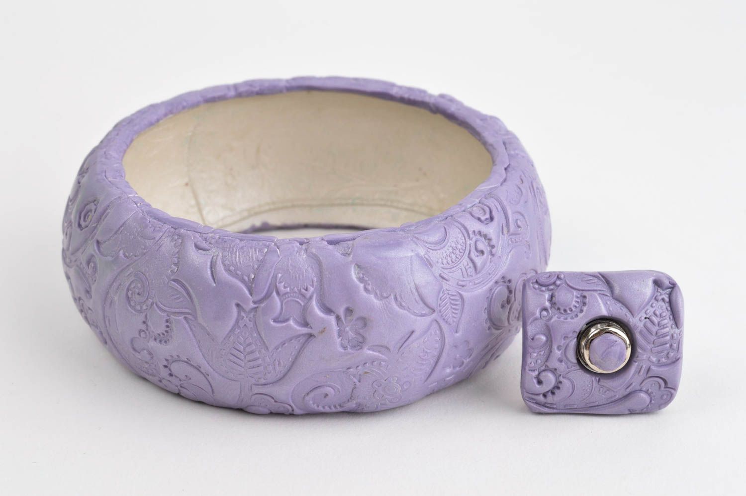 Handmade Accessoires für Frauen Damen Schmuck Set Modeschmuck Armband mit Ring foto 2