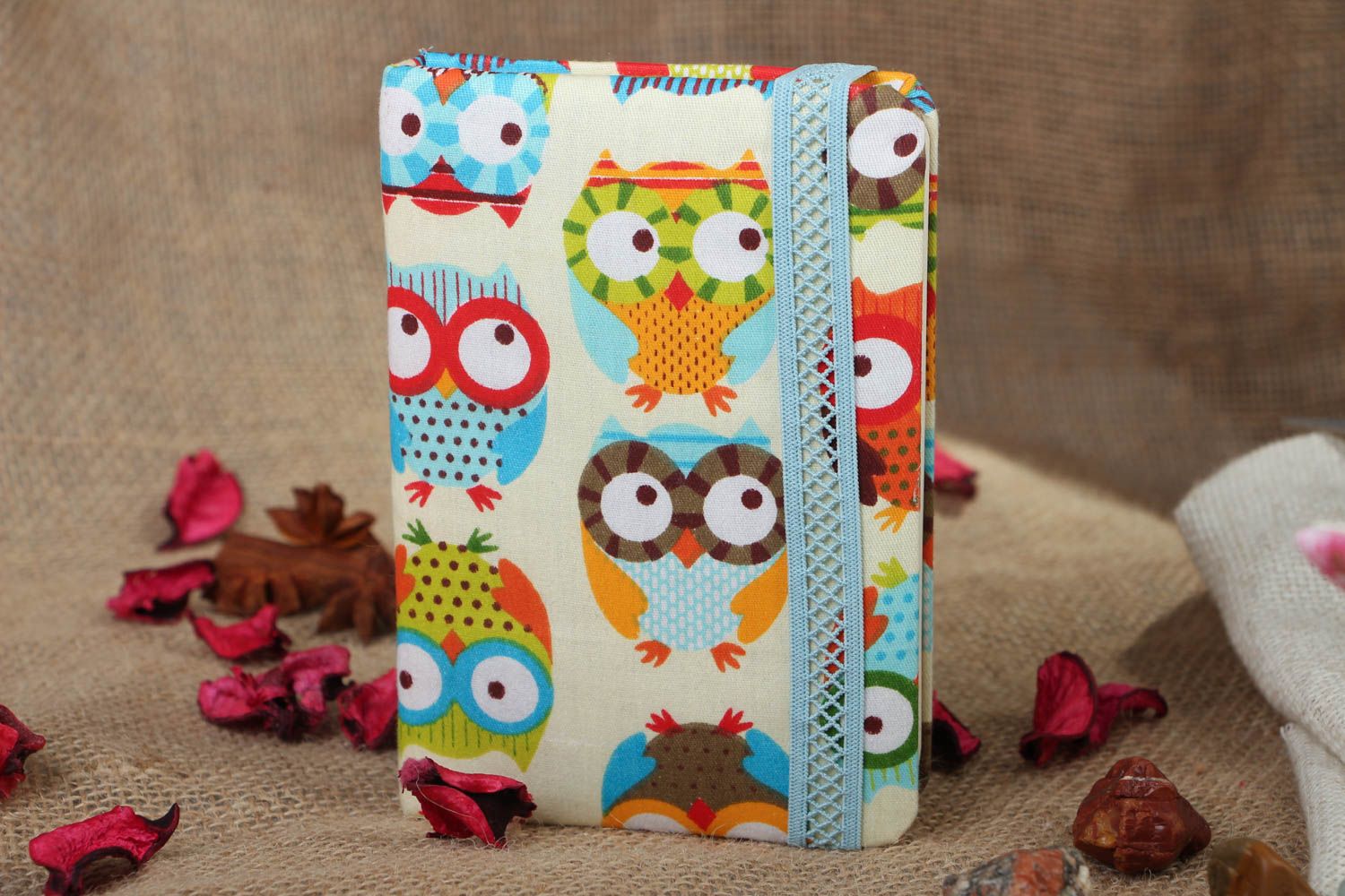 Designer notebook with soft cover Owls photo 5