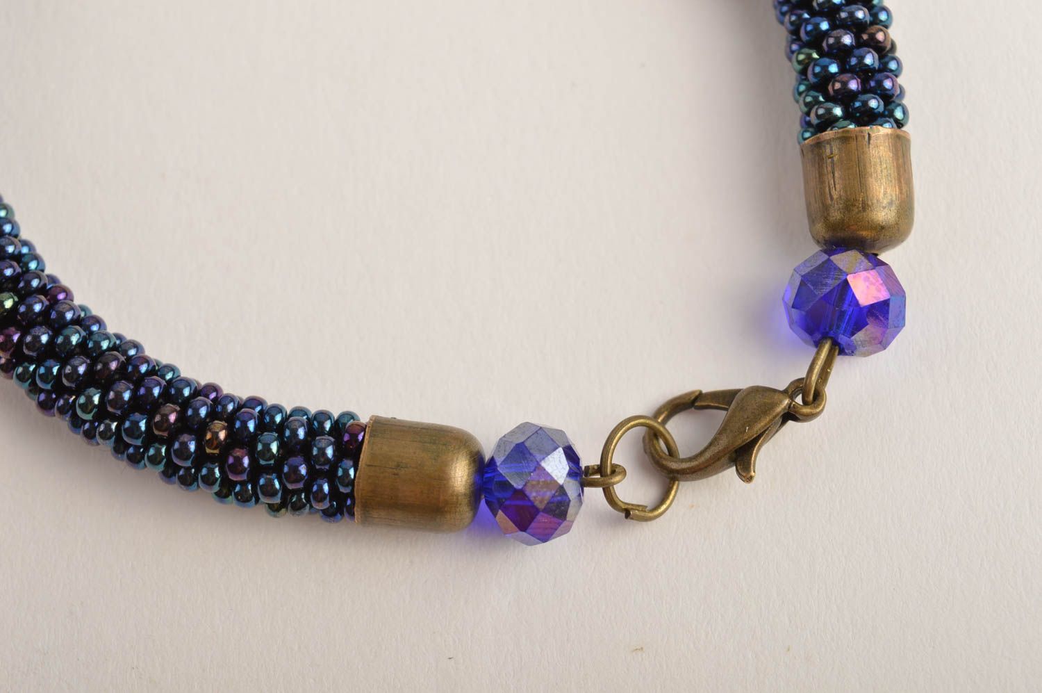 Schmuck Set handgefertigt Rocailles Armband lange Halskette Frauen Accessoires foto 3