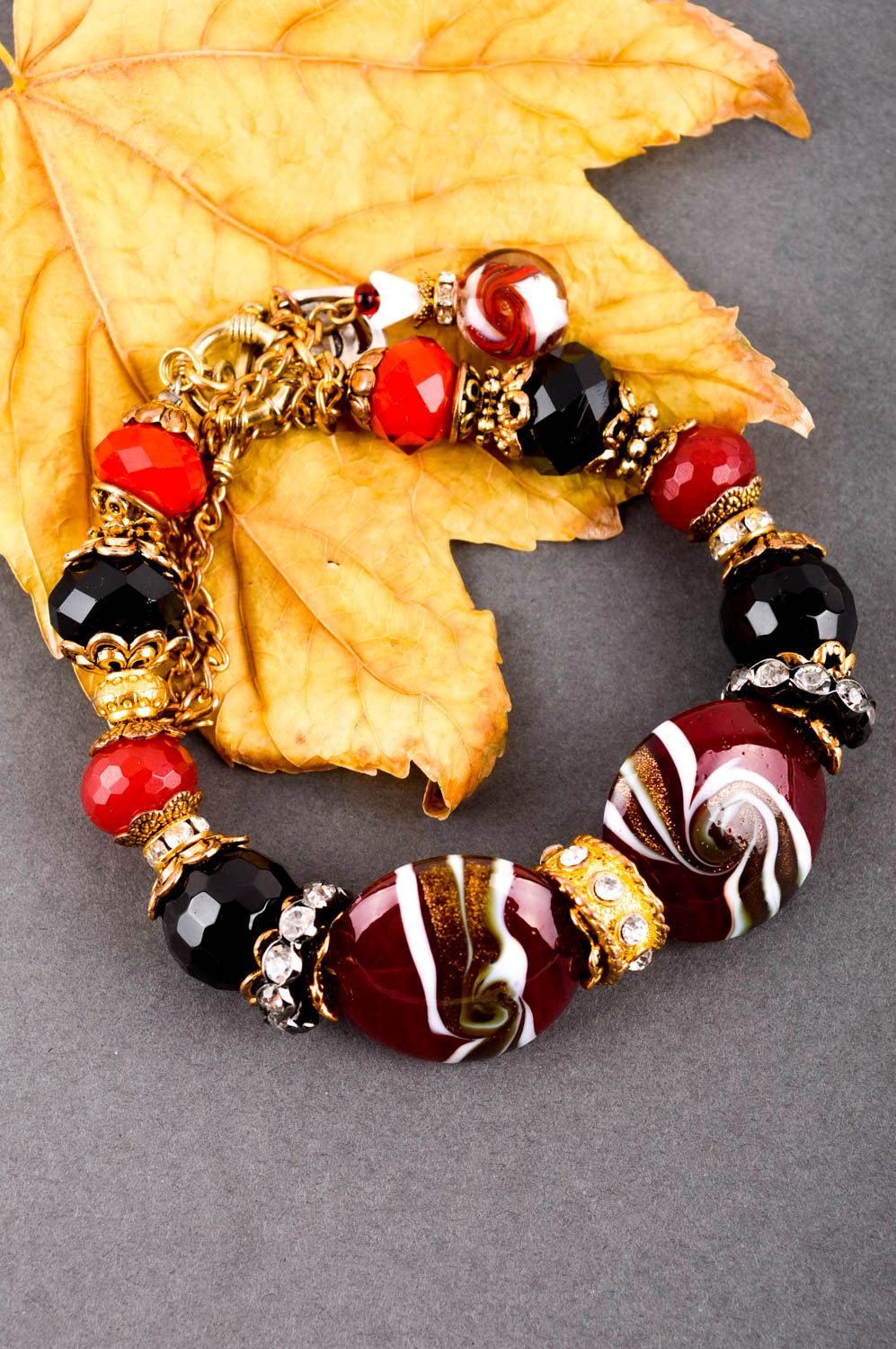 Handmade designer bracelet brass accessories brass jewelry present for women photo 1