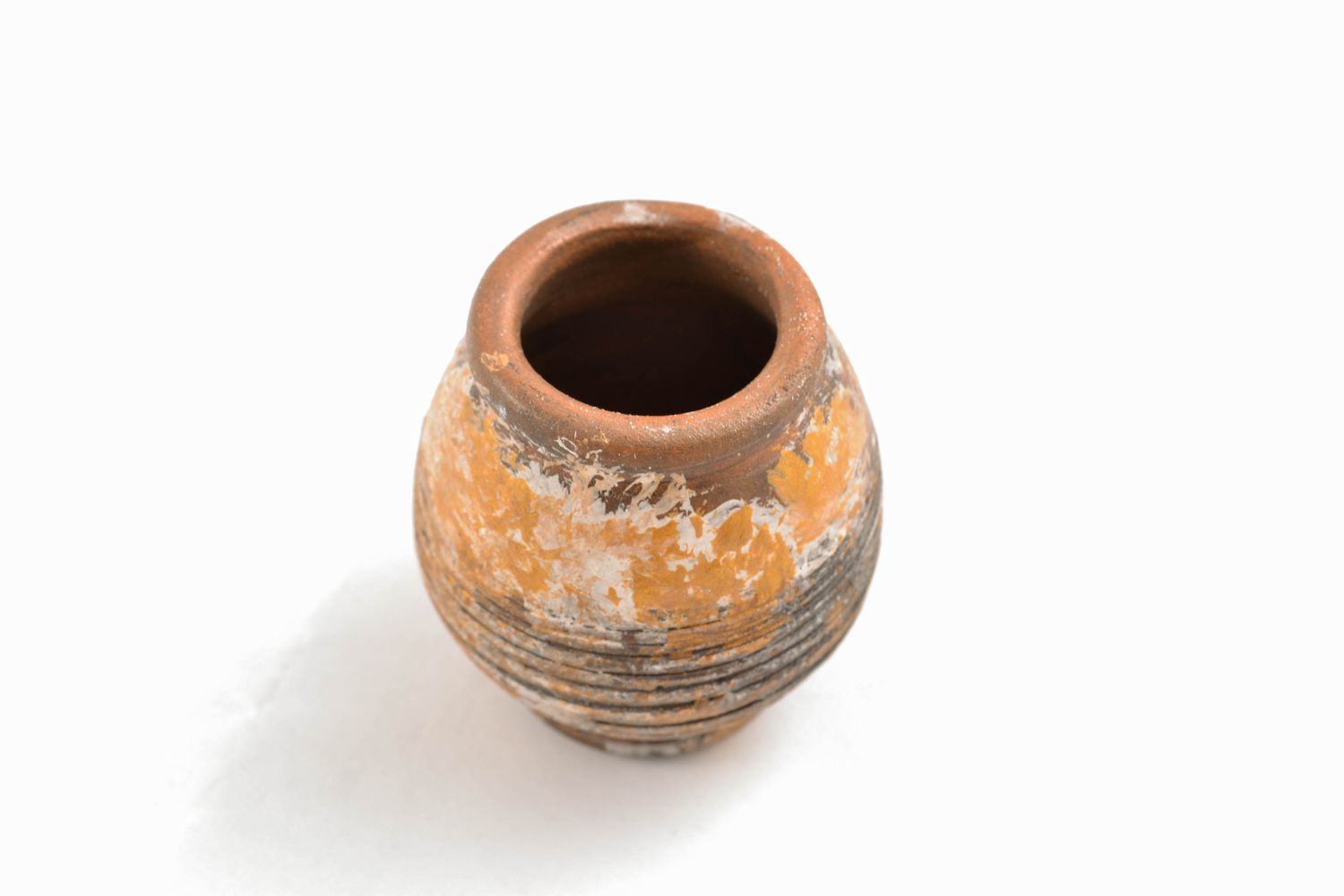Vase miniature figurine décorative fait main photo 3