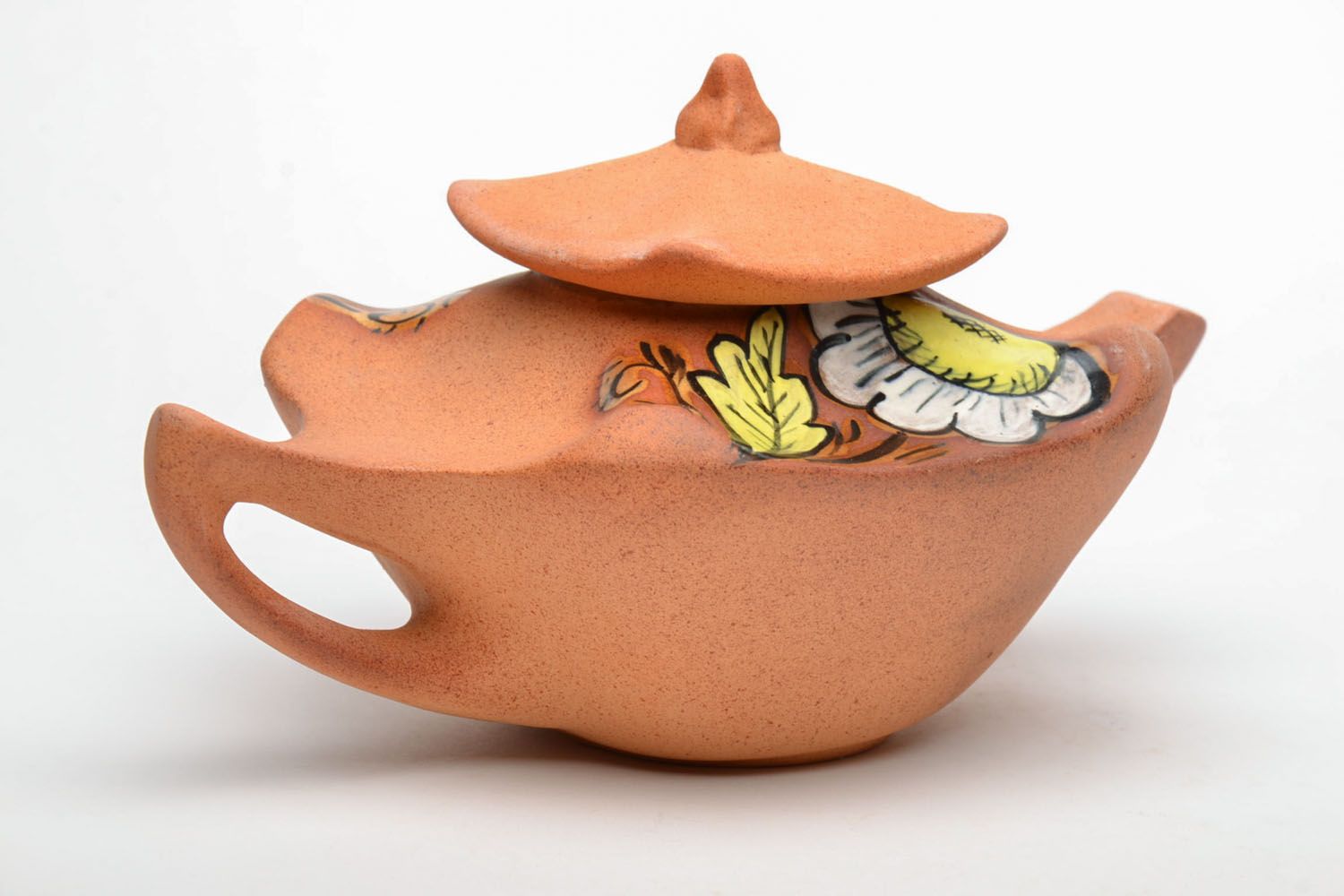 Handmade ceramic teapot photo 3