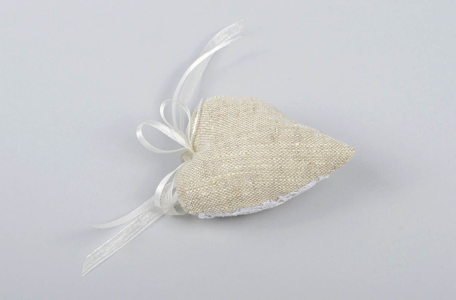 Plüsch Herz handmade Deko aus Naturmaterialien originell romantische Geschenke foto 7