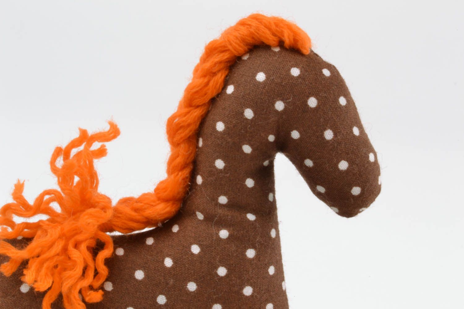 Textil Spielzeug Gepunktetes Pferd foto 4