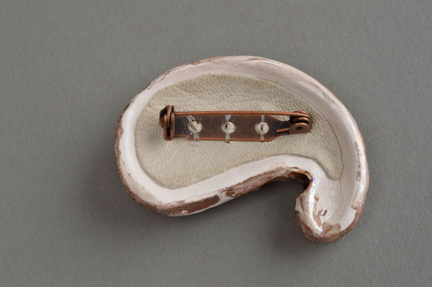 Brooch jewelry handmade brooch pin ceramic jewelry gift ideas for women photo 4