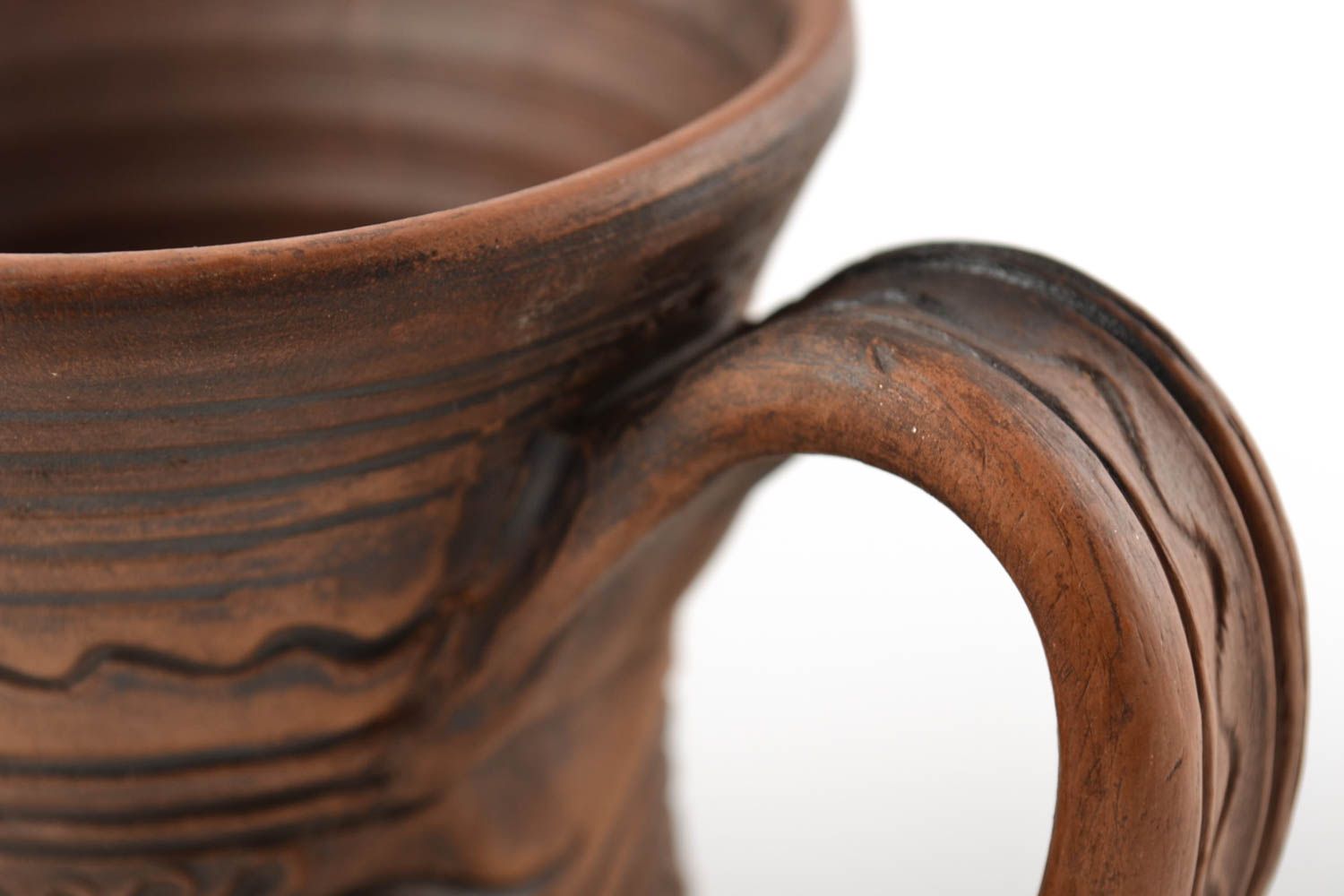 Keramik Handarbeit Geschirr aus Keramik Teetassen Set Tassen aus Ton 3 Stück foto 7