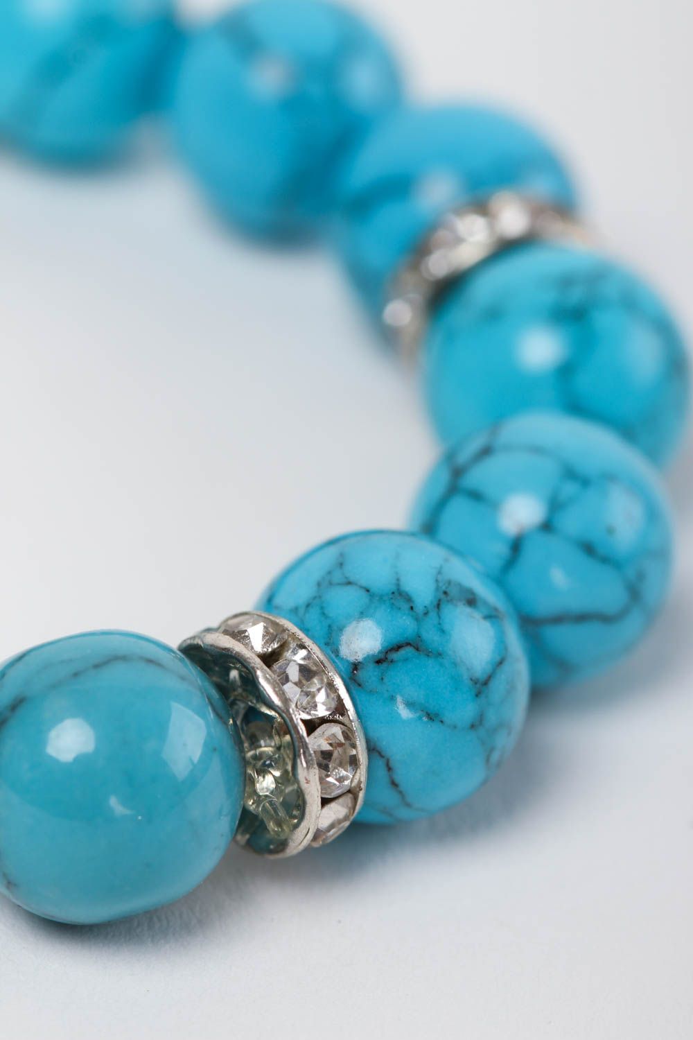 Hand-woven bracelet handmade turquoise bracelet designer jewelry for women photo 3