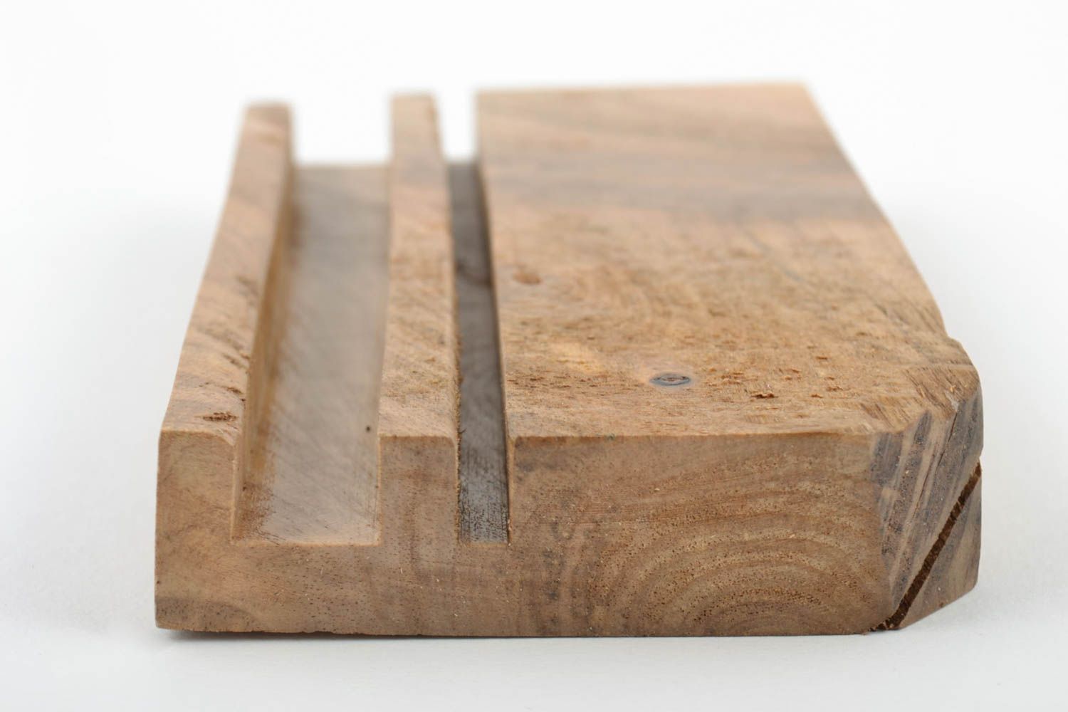 Holz Tablet Halter öko rein Designer handmade Accessoire für Gadgets foto 3