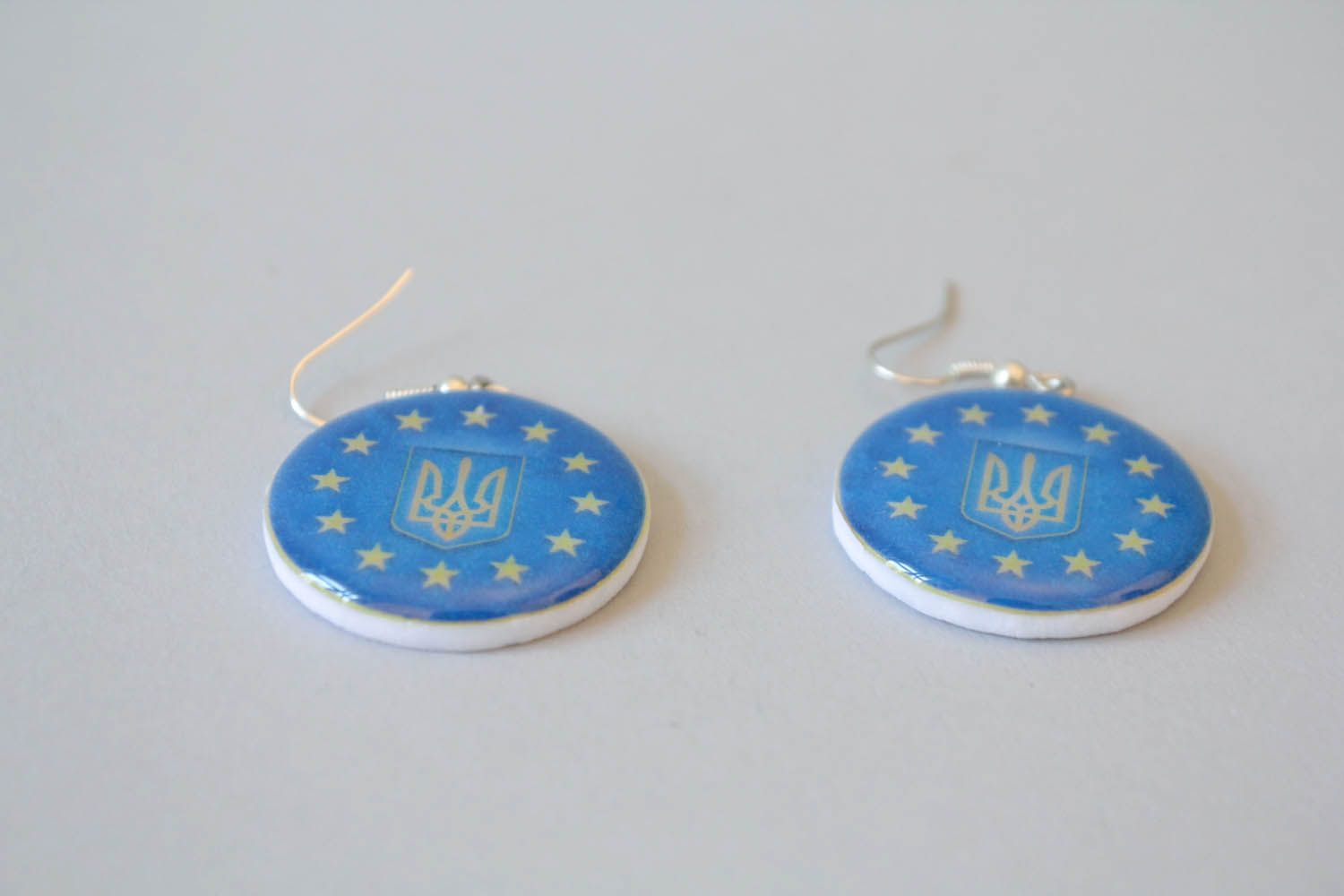Boucles d'oreilles artisanales Ukraine - UE photo 4