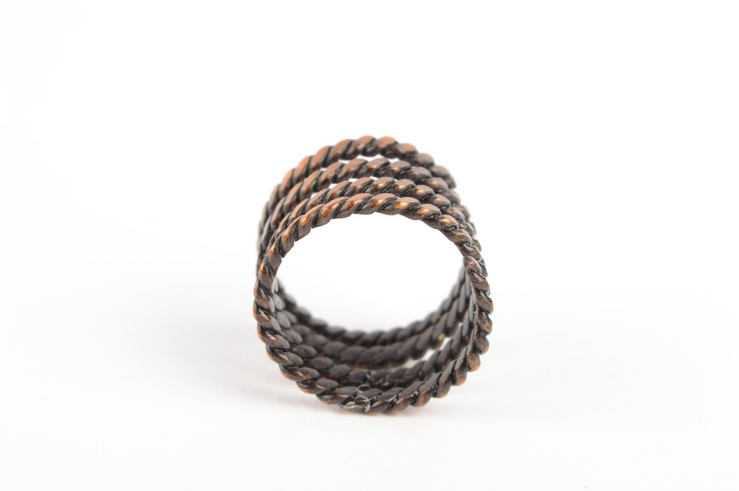 Handmade Ring am Finger Damen Modeschmuck Geschenk für Frau mehrreihig schön foto 5