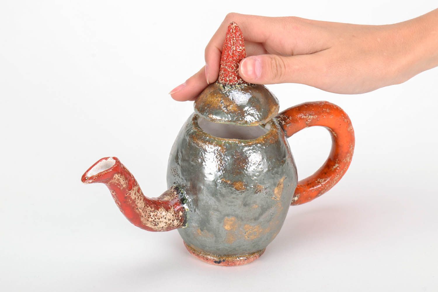 Ceramic kettle photo 5