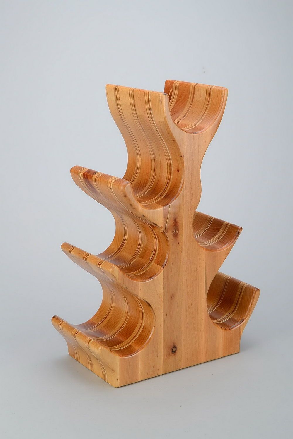 Wooden stand for bottles photo 4