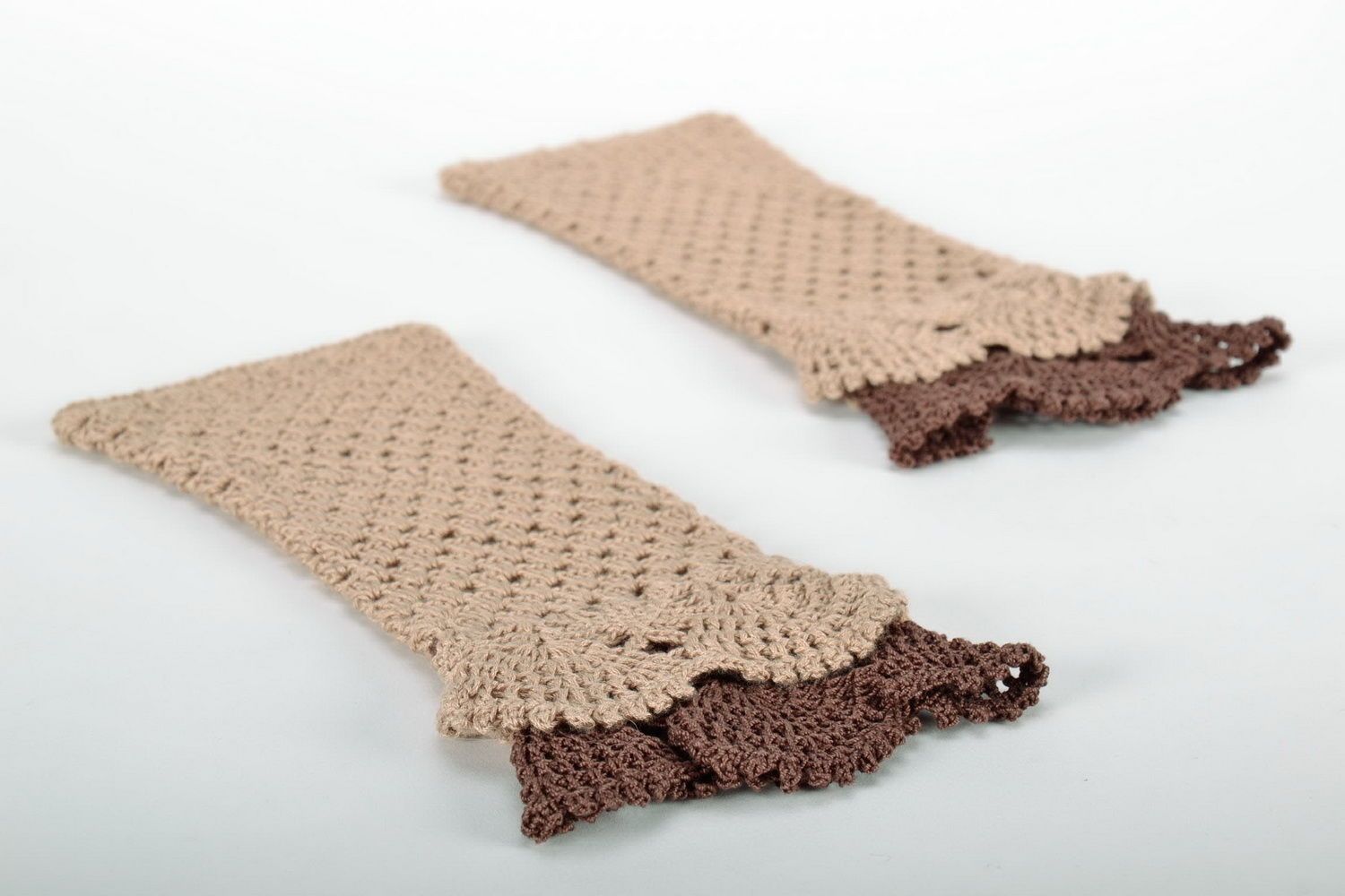 Crochet mittens, gloves photo 3