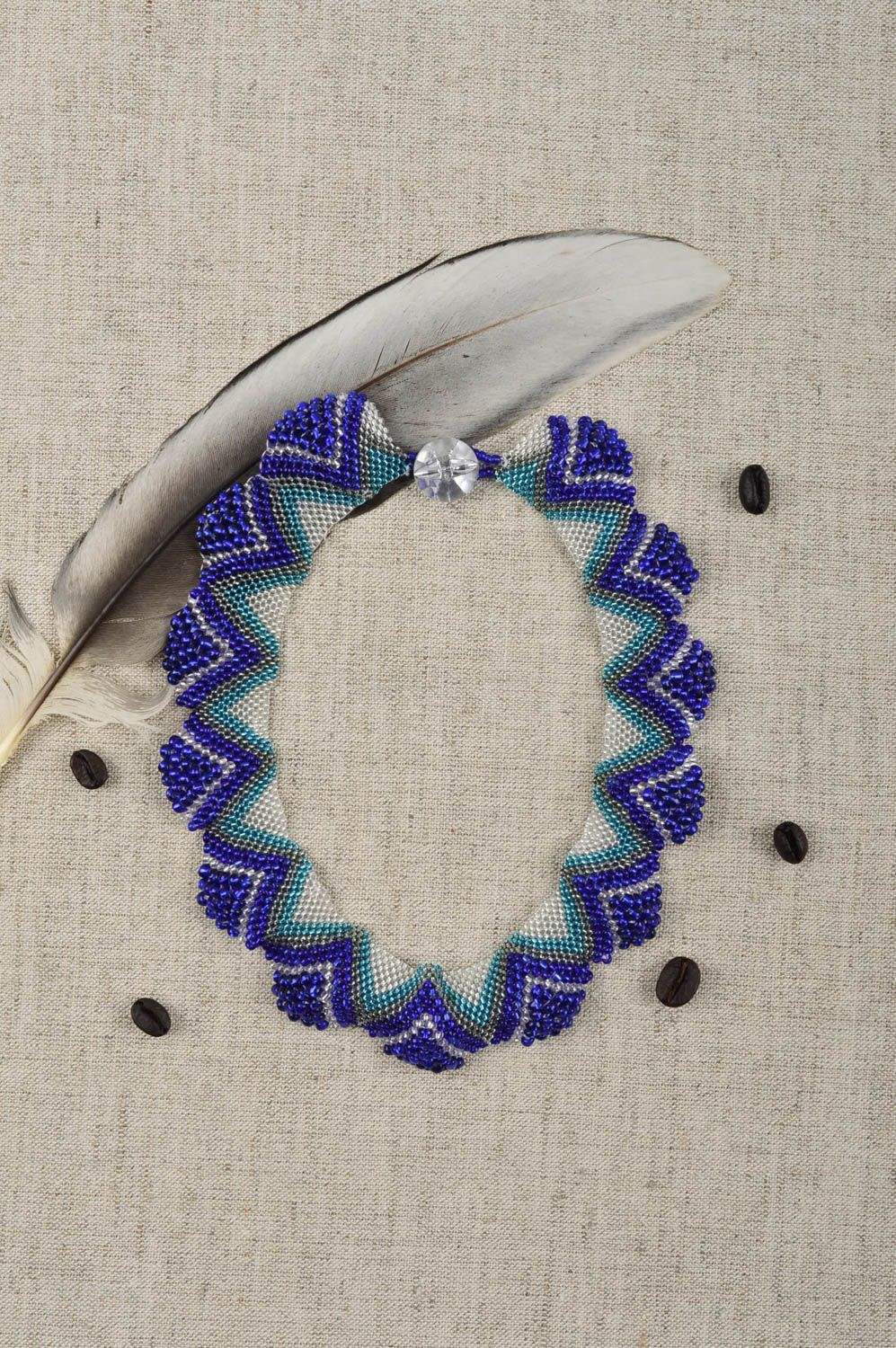 Handmade Halskette für Frauen Schmuck Collier Modeschmuck Halskette elegant foto 1