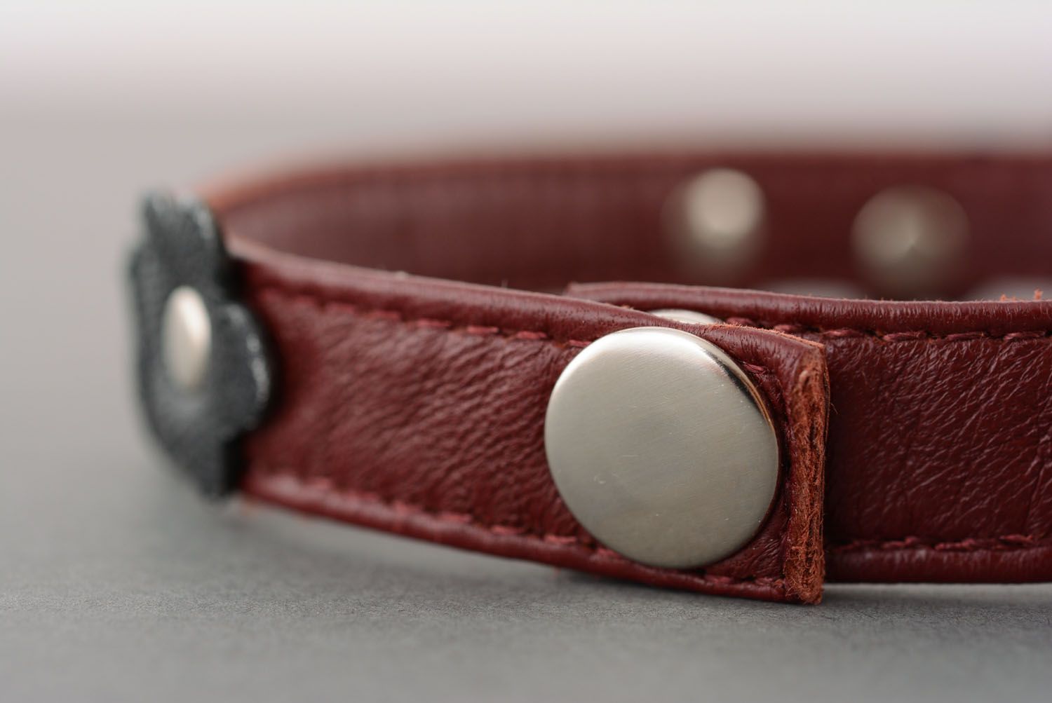 Two wrap stylish leather bracelet photo 5