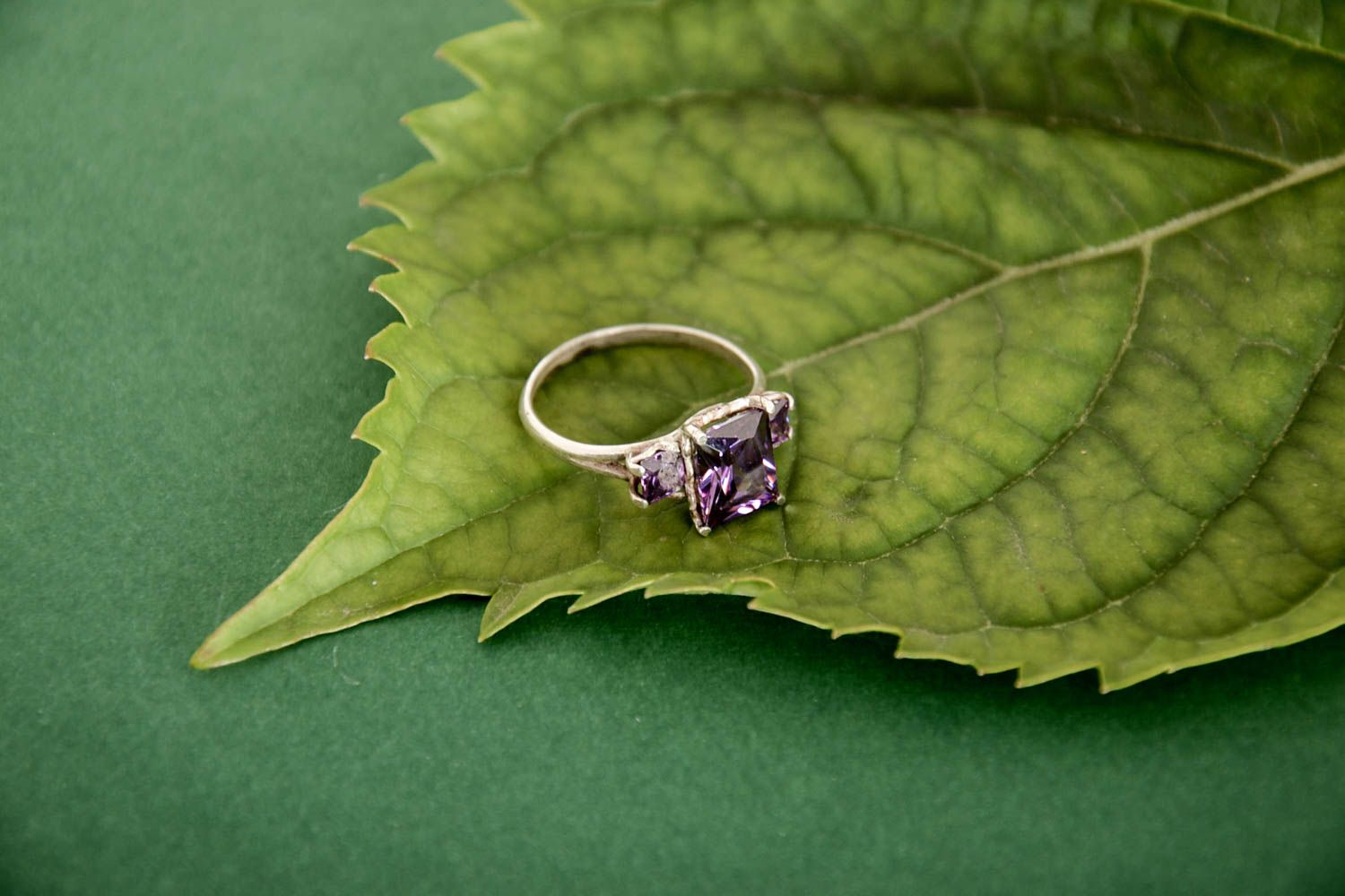 Кольцо из серебра украшение ручной работы женское кольцо ювелирная бижутерия фото 2