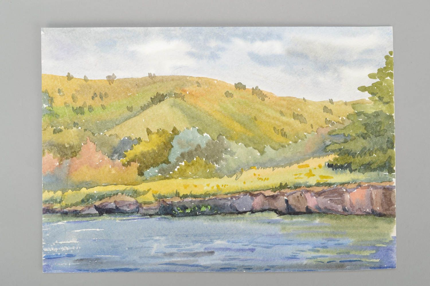 Watercolor landscape photo 4