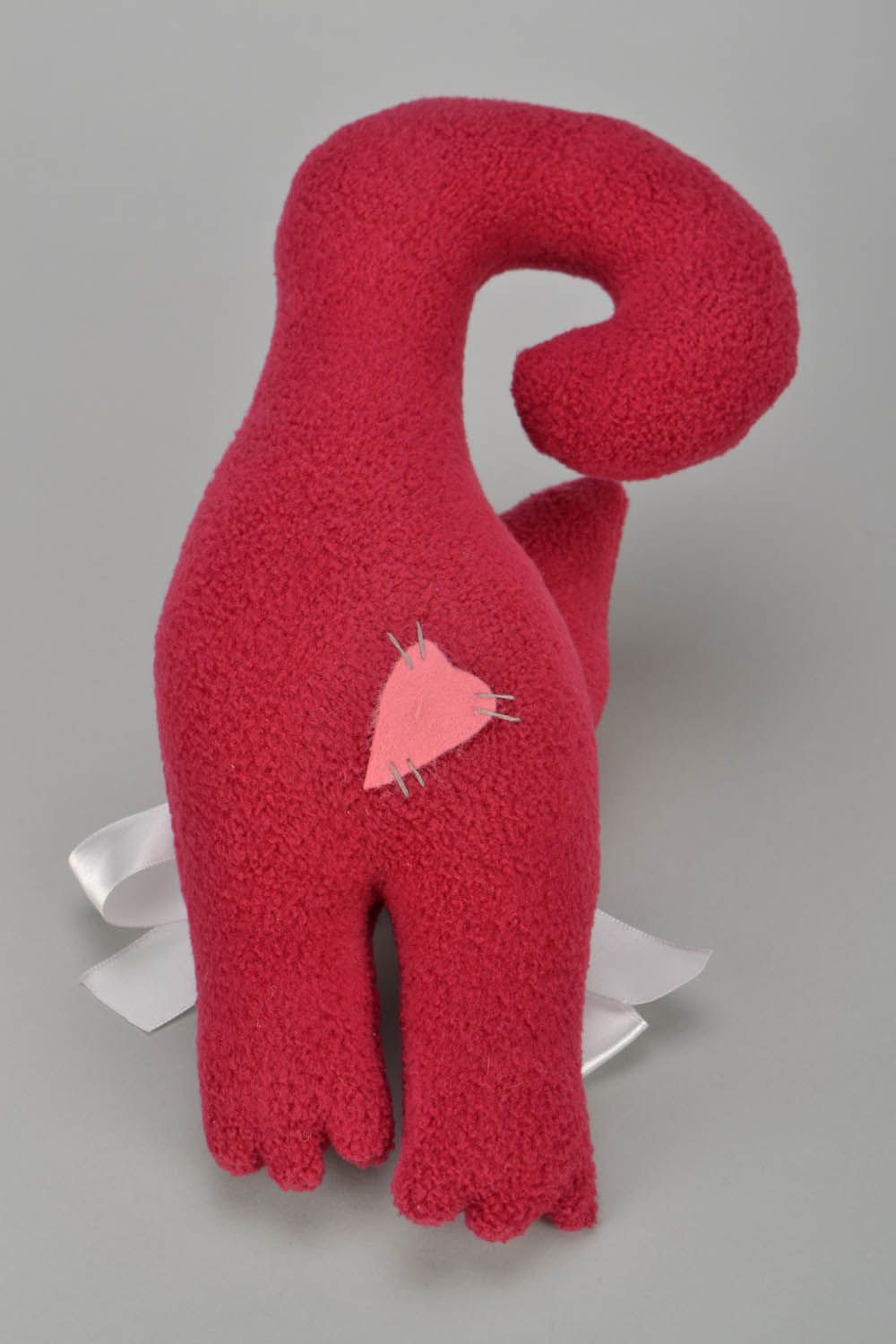 Soft toy Red Cat photo 5