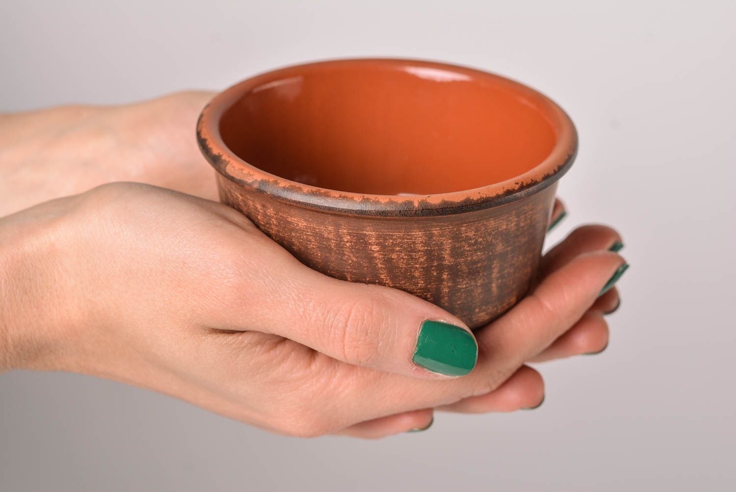 Small handmade ceramic salt shaker ceramic bowl kitchen utensils spice pot ideas photo 2