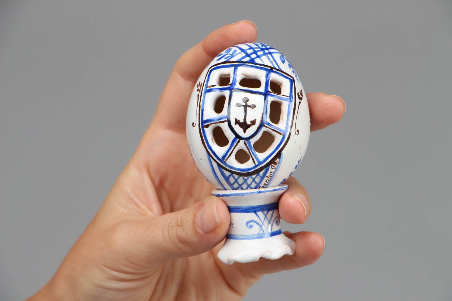 Керамическое яйцо  фото 4