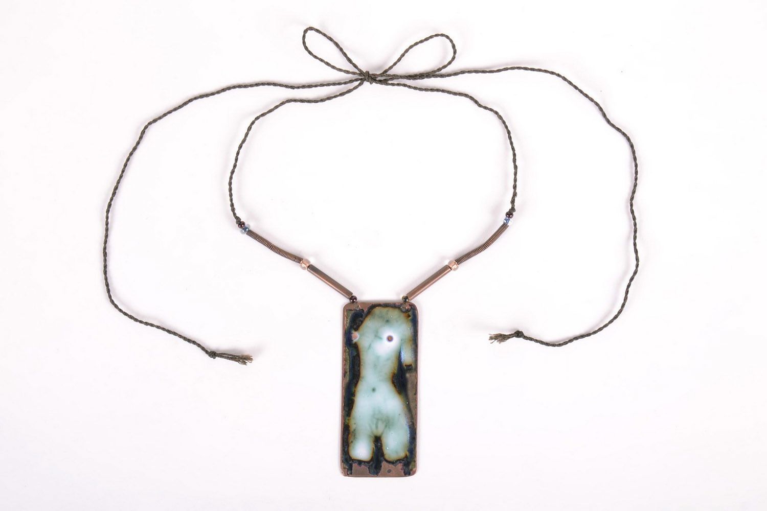Copper pendant for uninhibited women photo 4
