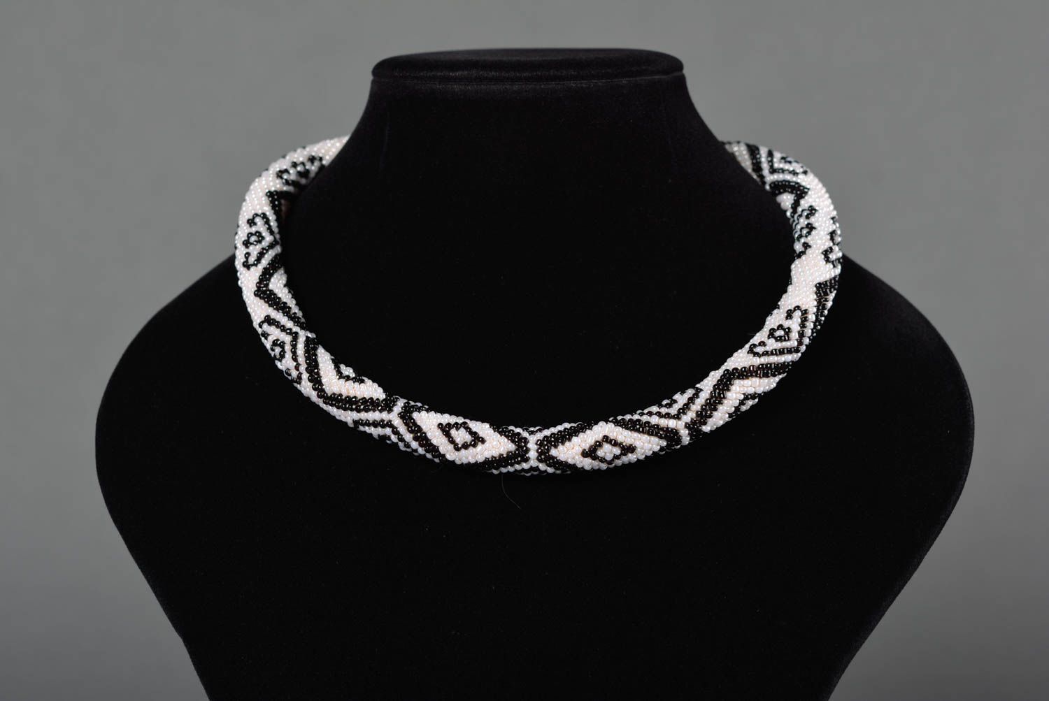 Handmade cord necklace bead cord necklace beaded fashion bracelet 2 items photo 2