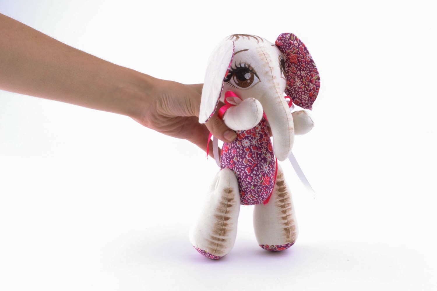 Soft toy baby elephant photo 5