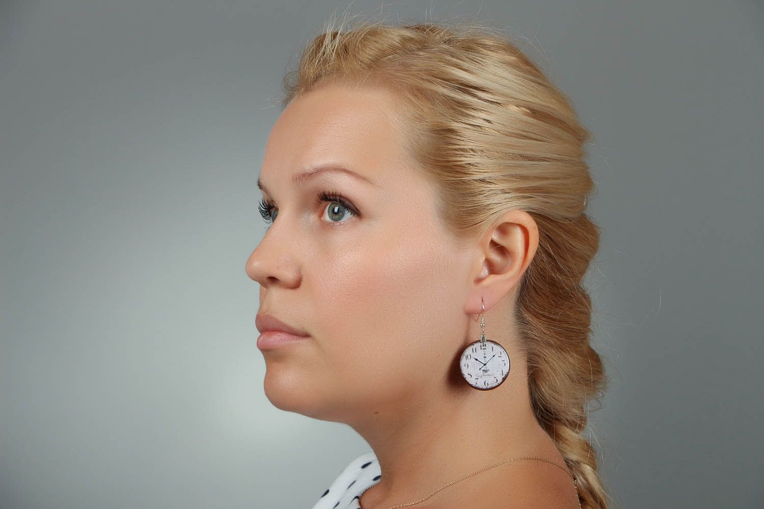 Decoupage earrings Watch photo 4