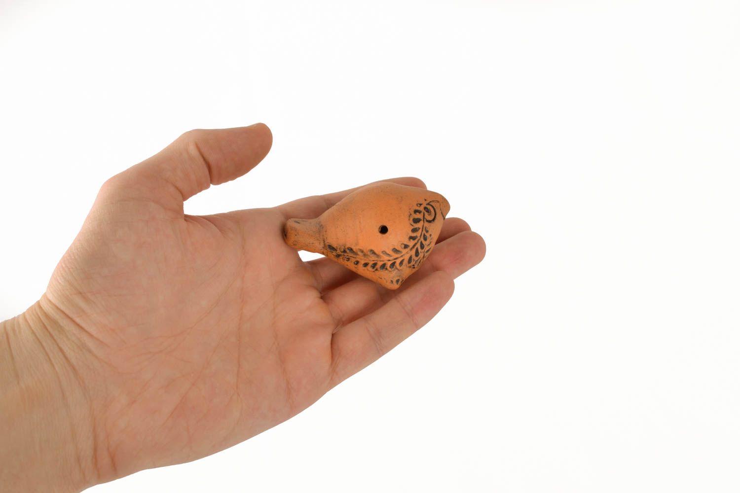 Handmade ceramic toy whistle photo 4