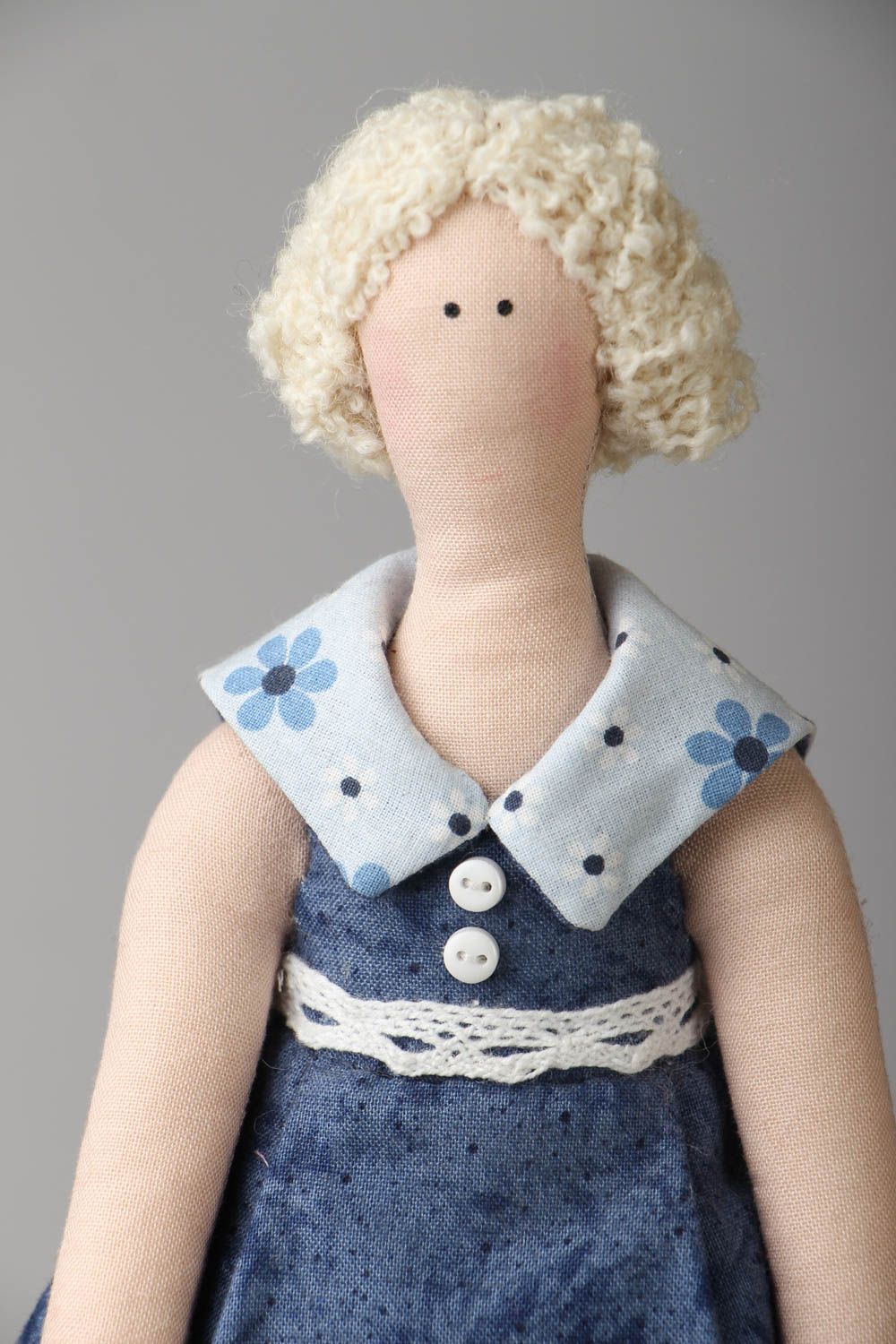 Handmade fabric toy Fatty Girl photo 2